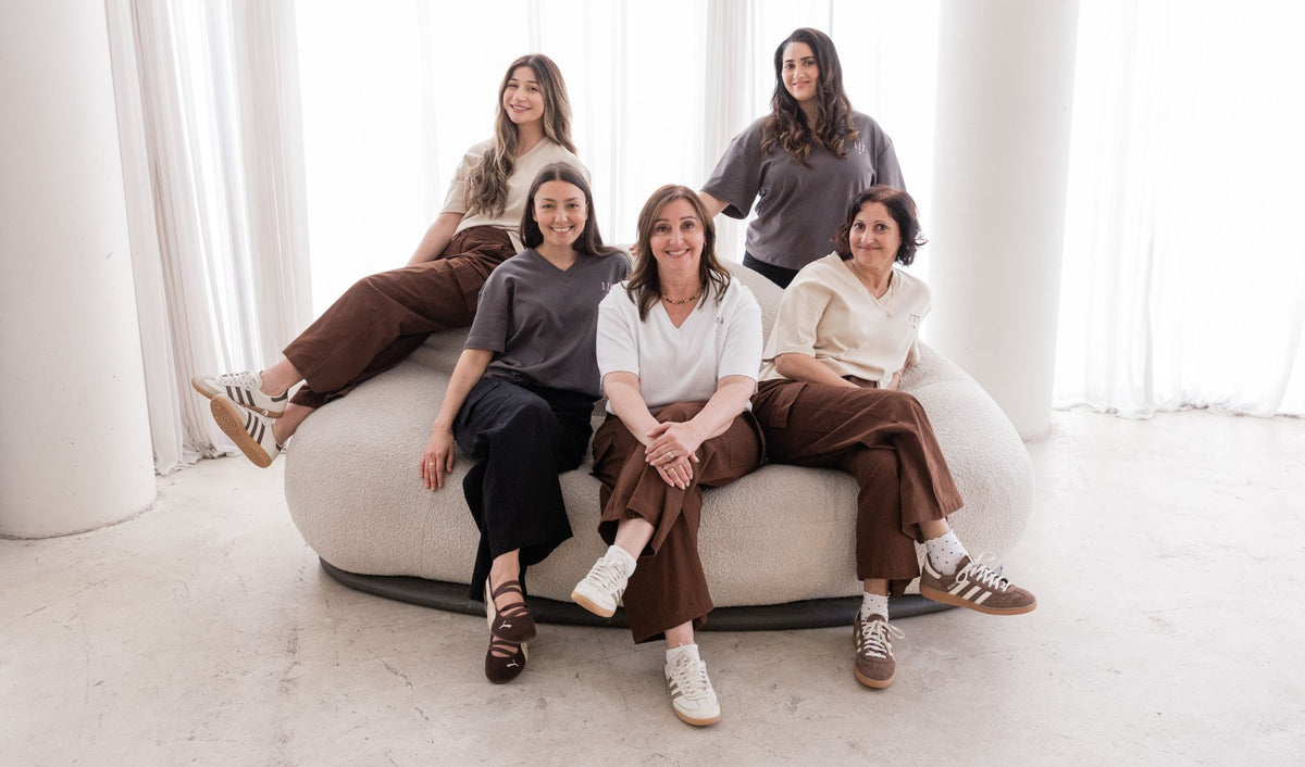 M'Ayd the Label petite pants campaign